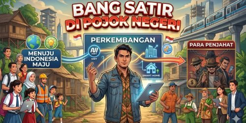 Cerita Bang Satir Di Pojok Negeri Yang Akan Berkembang Di Antara Para Penjahat